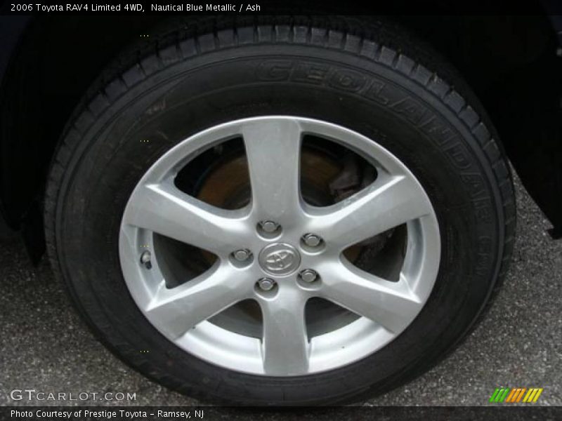 Nautical Blue Metallic / Ash 2006 Toyota RAV4 Limited 4WD