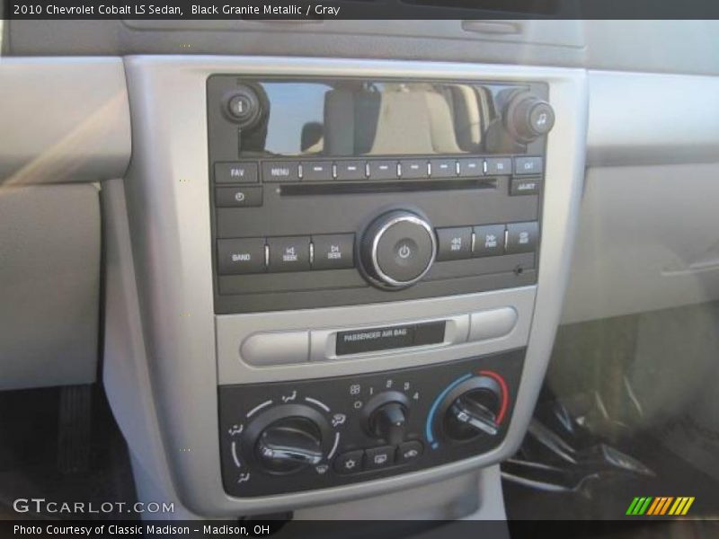 Black Granite Metallic / Gray 2010 Chevrolet Cobalt LS Sedan