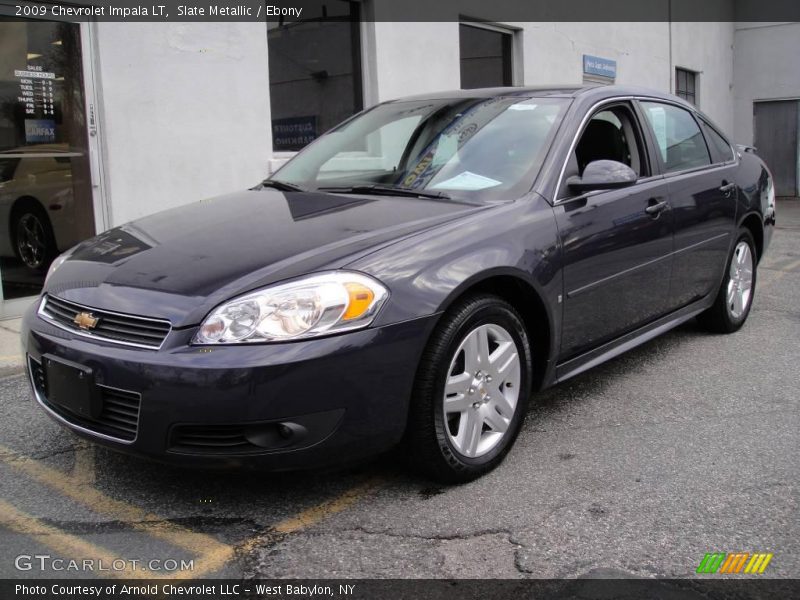 Slate Metallic / Ebony 2009 Chevrolet Impala LT