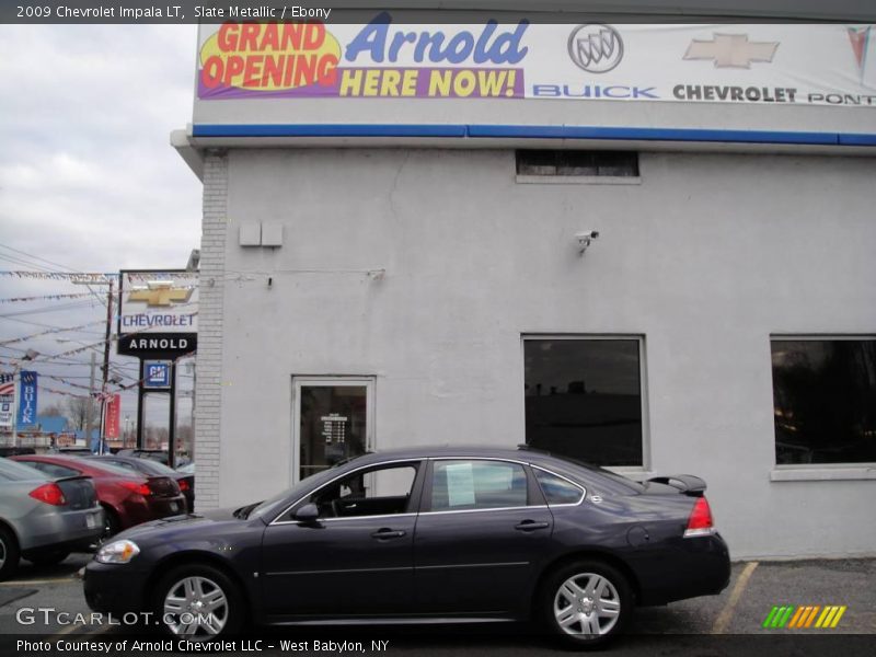 Slate Metallic / Ebony 2009 Chevrolet Impala LT