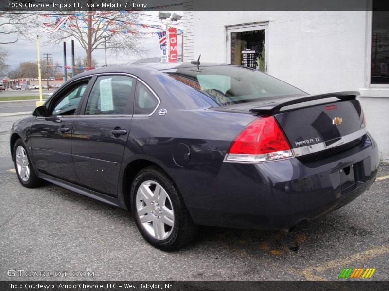 Slate Metallic / Ebony 2009 Chevrolet Impala LT