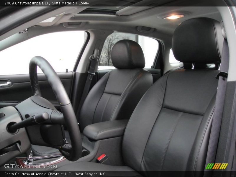 Slate Metallic / Ebony 2009 Chevrolet Impala LT