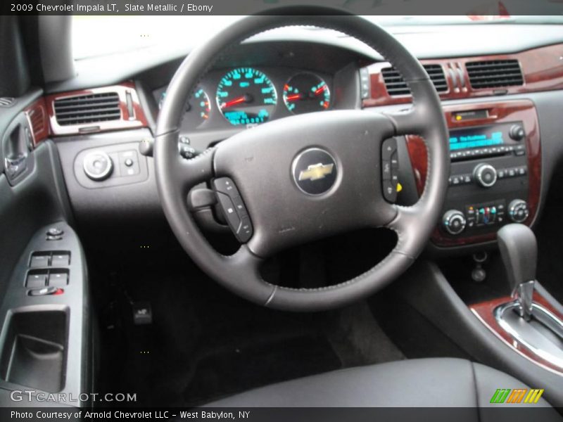 Slate Metallic / Ebony 2009 Chevrolet Impala LT