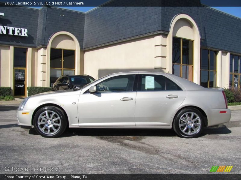 Gold Mist / Cashmere 2007 Cadillac STS V8