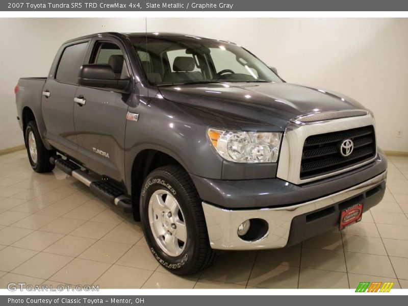 Slate Metallic / Graphite Gray 2007 Toyota Tundra SR5 TRD CrewMax 4x4