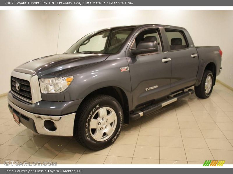 Slate Metallic / Graphite Gray 2007 Toyota Tundra SR5 TRD CrewMax 4x4