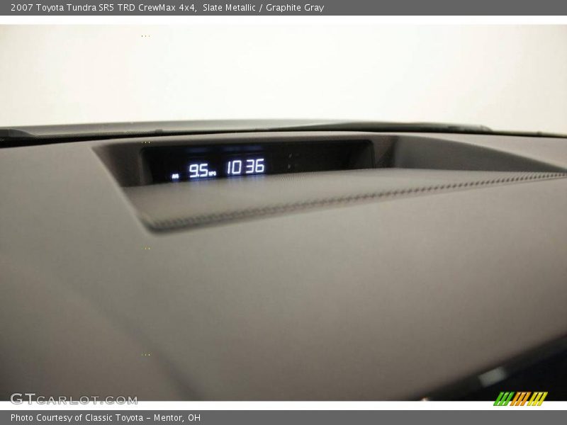 Slate Metallic / Graphite Gray 2007 Toyota Tundra SR5 TRD CrewMax 4x4