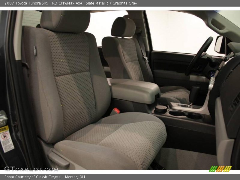 Slate Metallic / Graphite Gray 2007 Toyota Tundra SR5 TRD CrewMax 4x4
