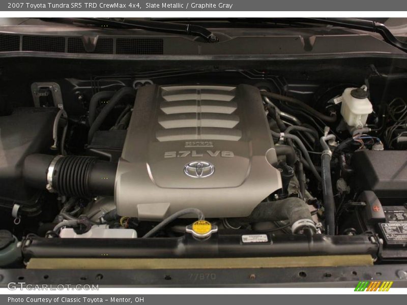Slate Metallic / Graphite Gray 2007 Toyota Tundra SR5 TRD CrewMax 4x4