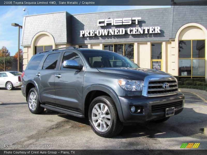 Slate Metallic / Graphite 2008 Toyota Sequoia Limited 4WD