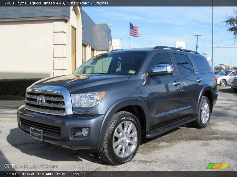 Slate Metallic / Graphite 2008 Toyota Sequoia Limited 4WD
