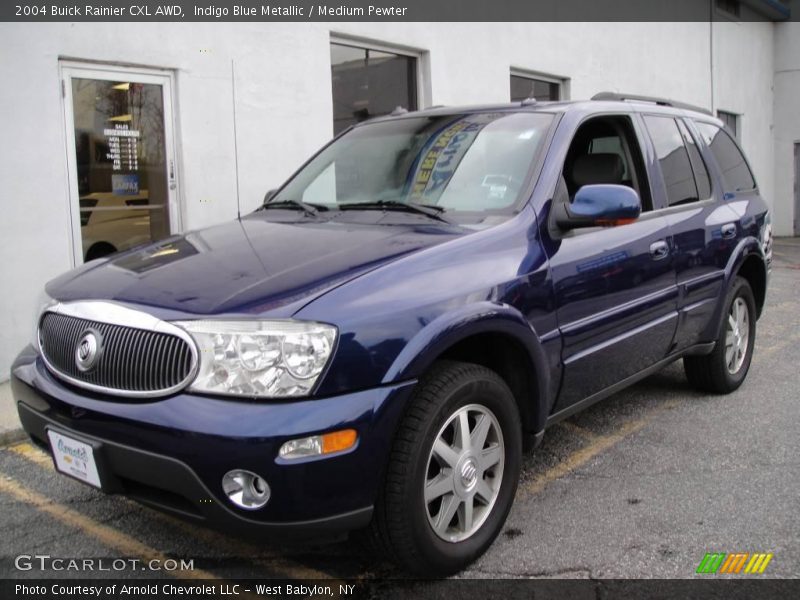 Indigo Blue Metallic / Medium Pewter 2004 Buick Rainier CXL AWD