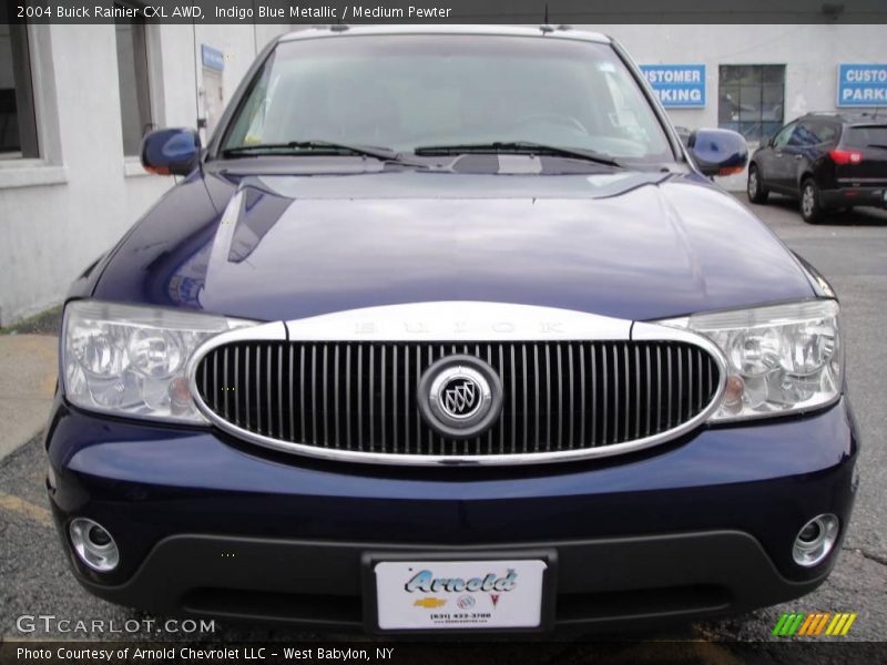 Indigo Blue Metallic / Medium Pewter 2004 Buick Rainier CXL AWD