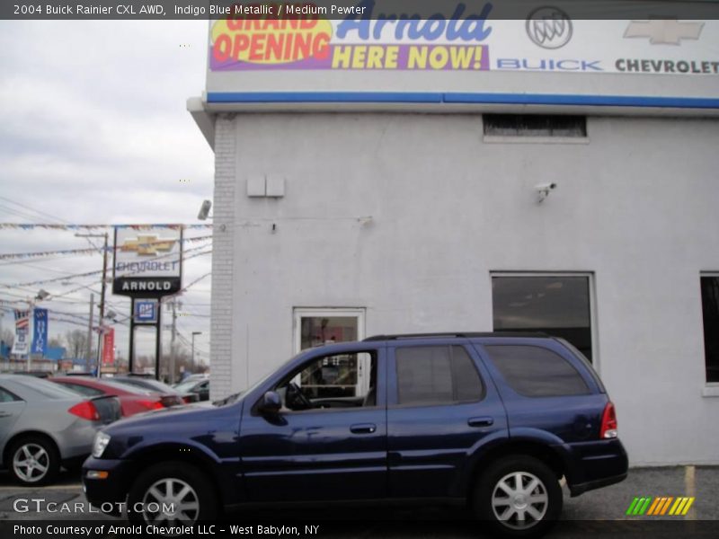 Indigo Blue Metallic / Medium Pewter 2004 Buick Rainier CXL AWD