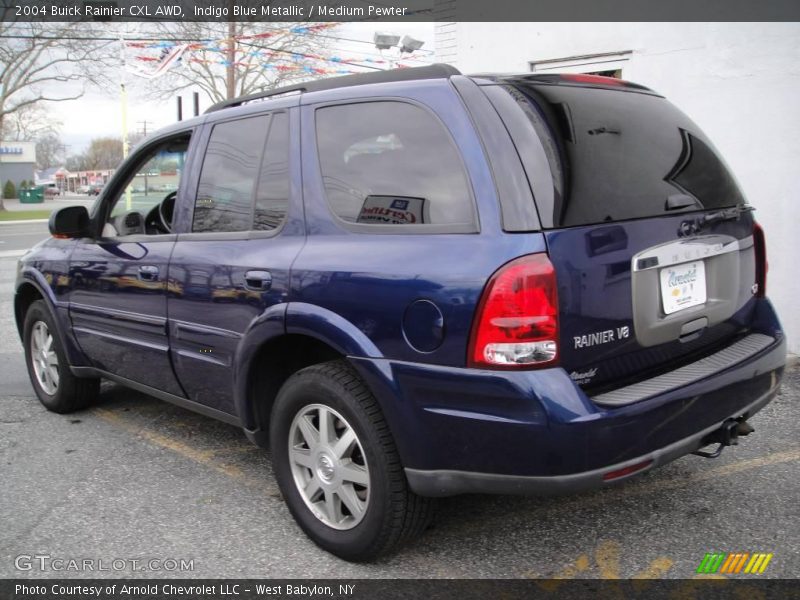 Indigo Blue Metallic / Medium Pewter 2004 Buick Rainier CXL AWD