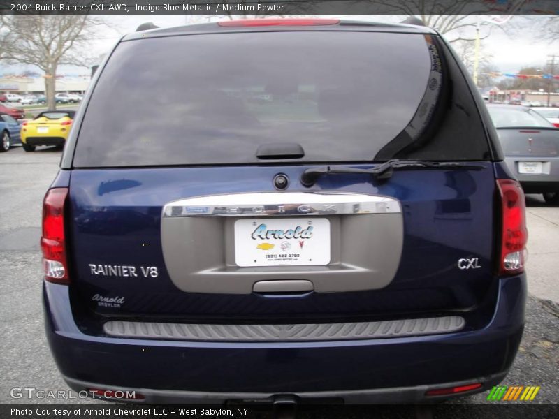 Indigo Blue Metallic / Medium Pewter 2004 Buick Rainier CXL AWD