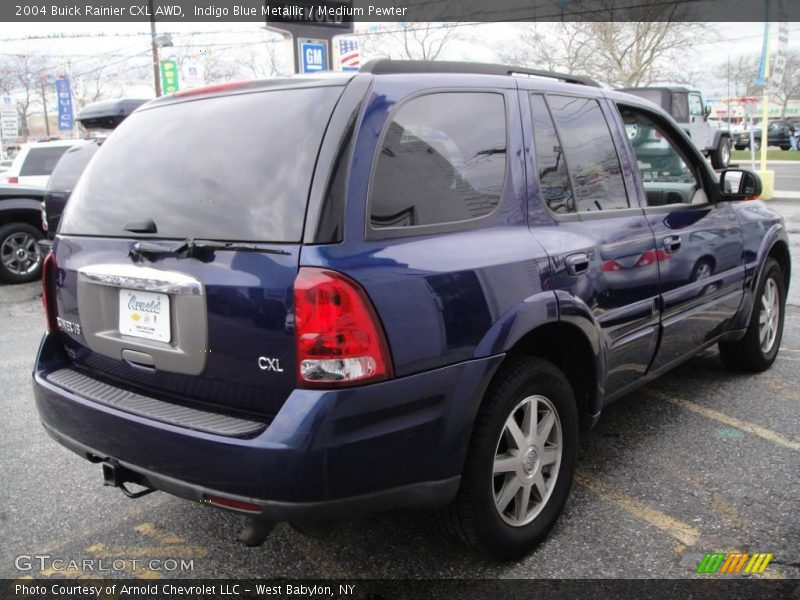 Indigo Blue Metallic / Medium Pewter 2004 Buick Rainier CXL AWD