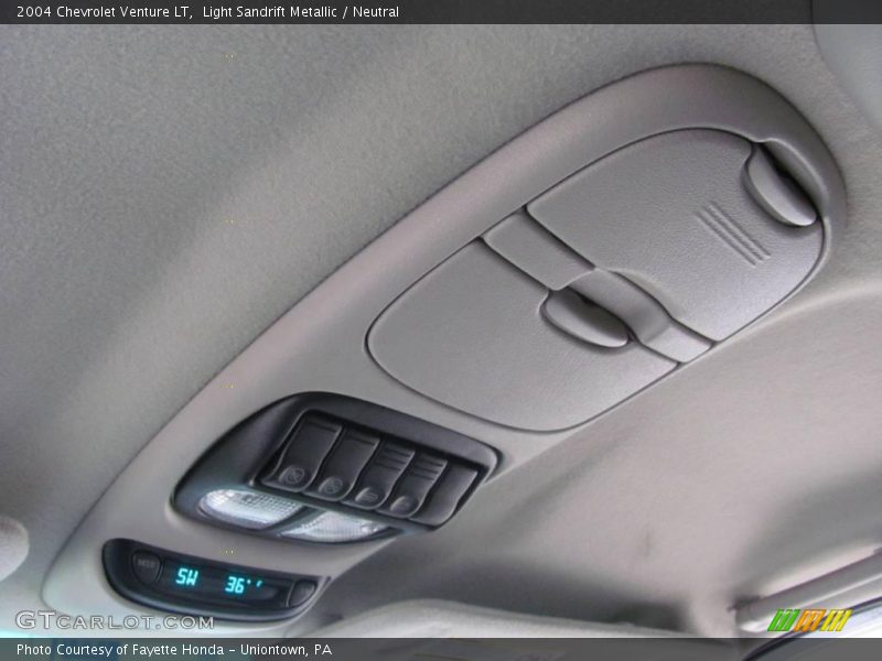 Light Sandrift Metallic / Neutral 2004 Chevrolet Venture LT