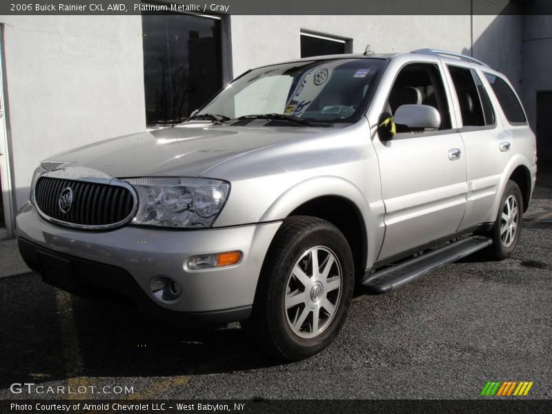 Platinum Metallic / Gray 2006 Buick Rainier CXL AWD