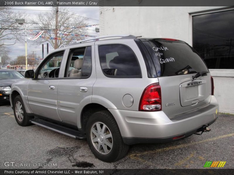 Platinum Metallic / Gray 2006 Buick Rainier CXL AWD