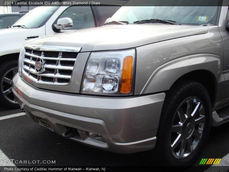 White Diamond / Shale 2004 Cadillac Escalade ESV AWD