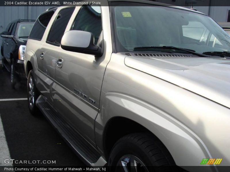 White Diamond / Shale 2004 Cadillac Escalade ESV AWD