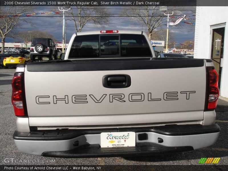 Silver Birch Metallic / Dark Charcoal 2006 Chevrolet Silverado 1500 Work Truck Regular Cab