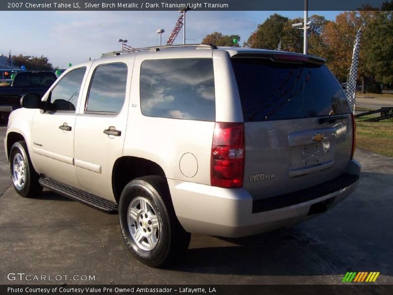 Silver Birch Metallic / Dark Titanium/Light Titanium 2007 Chevrolet Tahoe LS