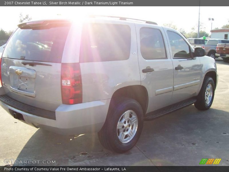 Silver Birch Metallic / Dark Titanium/Light Titanium 2007 Chevrolet Tahoe LS
