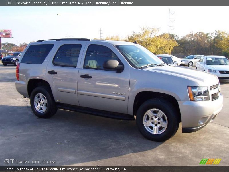 Silver Birch Metallic / Dark Titanium/Light Titanium 2007 Chevrolet Tahoe LS