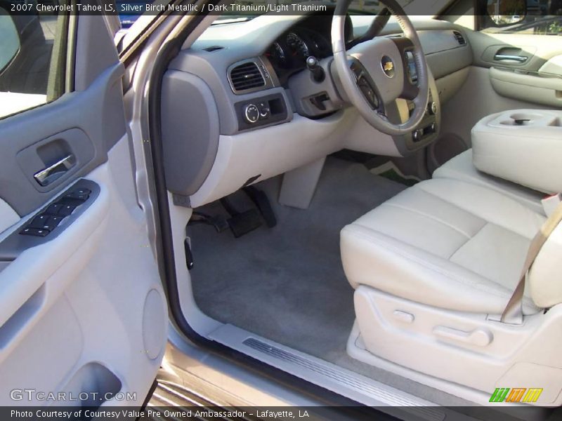 Silver Birch Metallic / Dark Titanium/Light Titanium 2007 Chevrolet Tahoe LS