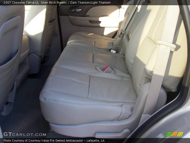 Silver Birch Metallic / Dark Titanium/Light Titanium 2007 Chevrolet Tahoe LS