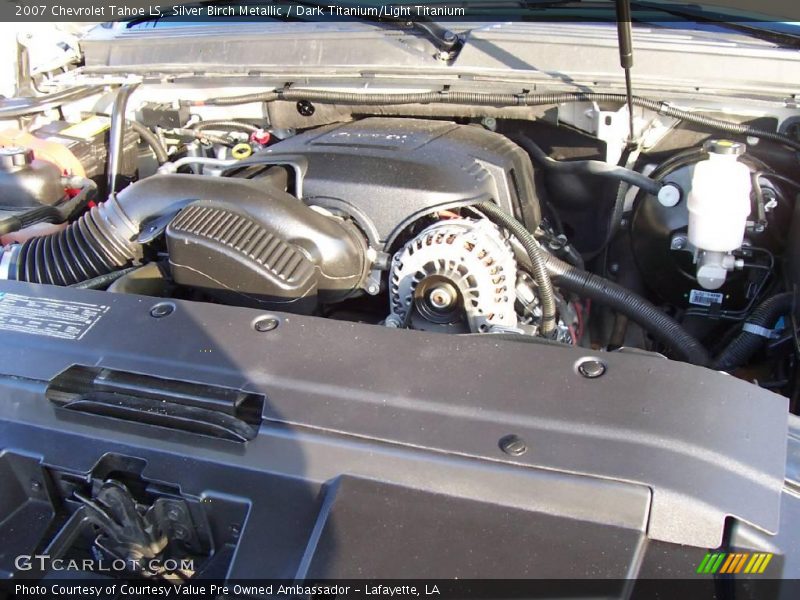 Silver Birch Metallic / Dark Titanium/Light Titanium 2007 Chevrolet Tahoe LS