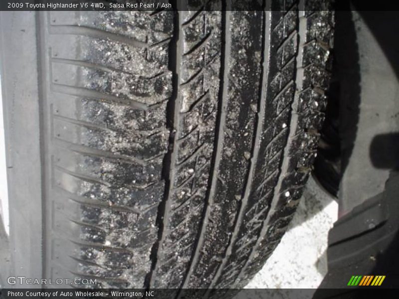 Salsa Red Pearl / Ash 2009 Toyota Highlander V6 4WD