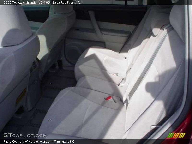 Salsa Red Pearl / Ash 2009 Toyota Highlander V6 4WD