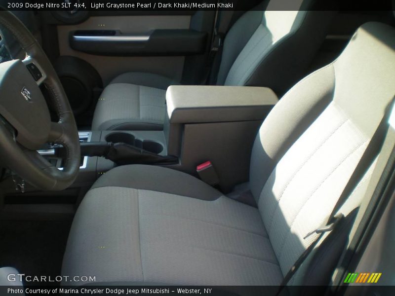 Light Graystone Pearl / Dark Khaki/Medium Khaki 2009 Dodge Nitro SLT 4x4