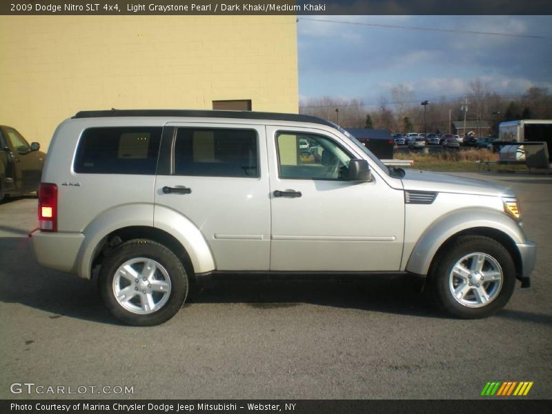 Light Graystone Pearl / Dark Khaki/Medium Khaki 2009 Dodge Nitro SLT 4x4