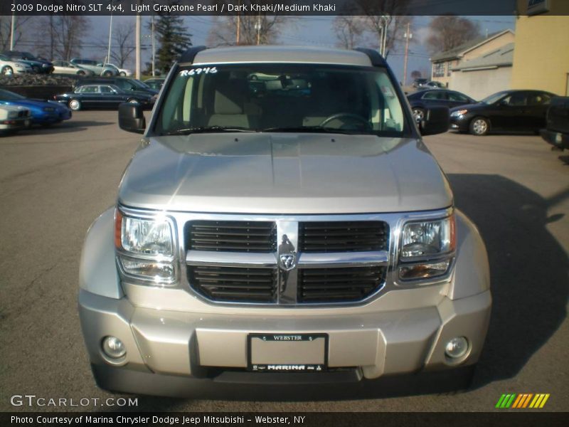 Light Graystone Pearl / Dark Khaki/Medium Khaki 2009 Dodge Nitro SLT 4x4