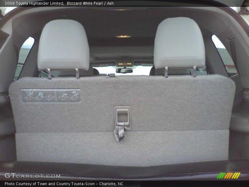 Blizzard White Pearl / Ash 2009 Toyota Highlander Limited