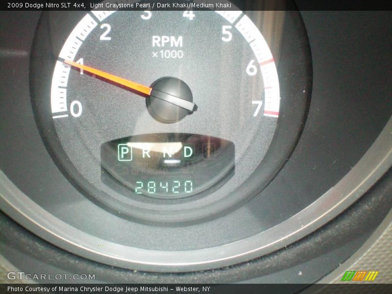 Light Graystone Pearl / Dark Khaki/Medium Khaki 2009 Dodge Nitro SLT 4x4