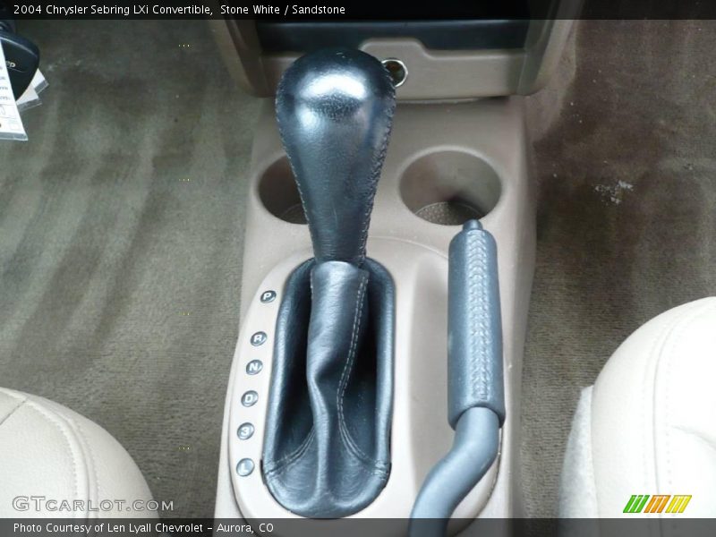 Stone White / Sandstone 2004 Chrysler Sebring LXi Convertible