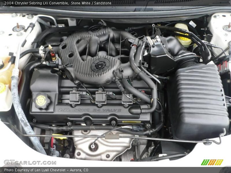Stone White / Sandstone 2004 Chrysler Sebring LXi Convertible