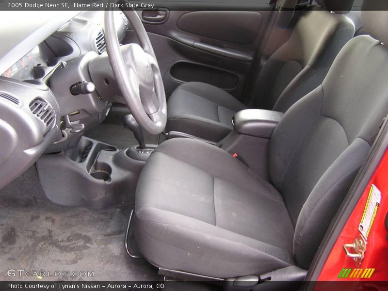 Flame Red / Dark Slate Gray 2005 Dodge Neon SE