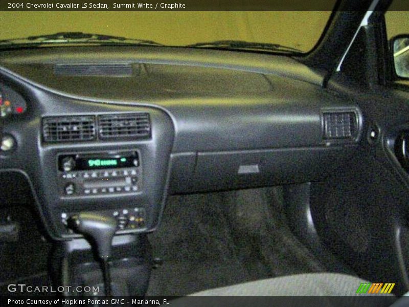 Summit White / Graphite 2004 Chevrolet Cavalier LS Sedan