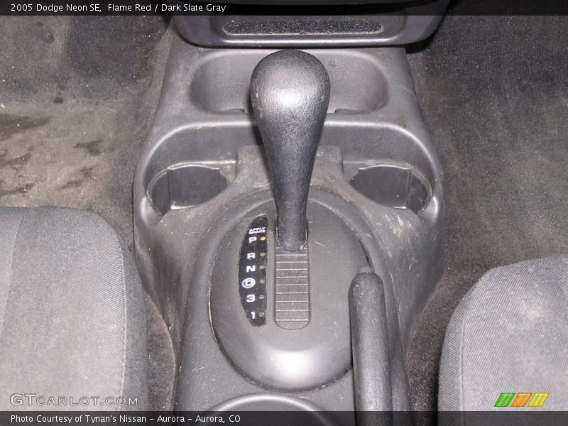 Flame Red / Dark Slate Gray 2005 Dodge Neon SE