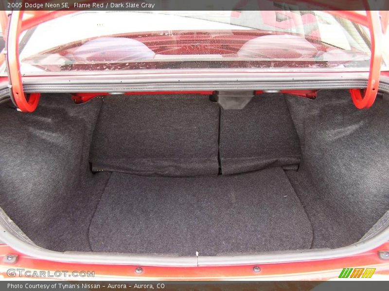 Flame Red / Dark Slate Gray 2005 Dodge Neon SE