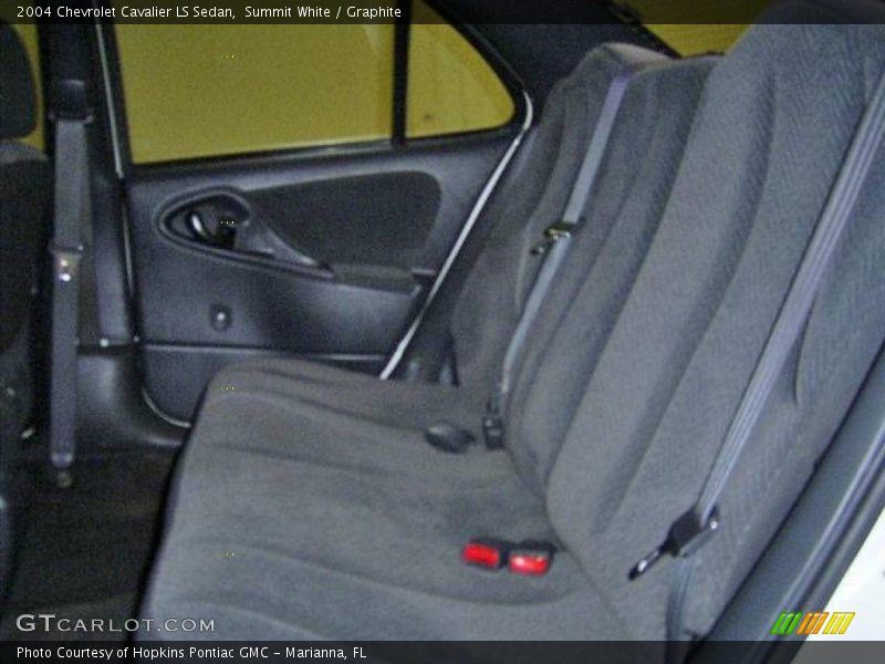 Summit White / Graphite 2004 Chevrolet Cavalier LS Sedan