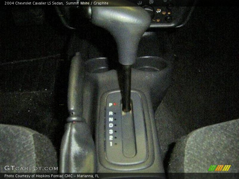 Summit White / Graphite 2004 Chevrolet Cavalier LS Sedan