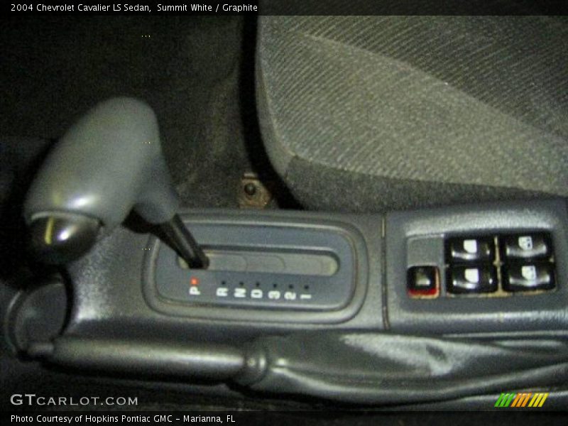 Summit White / Graphite 2004 Chevrolet Cavalier LS Sedan