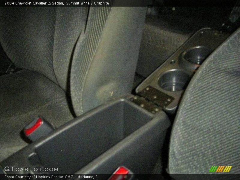 Summit White / Graphite 2004 Chevrolet Cavalier LS Sedan
